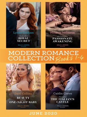 cover image of Modern Romance June 2020 Books 1-4